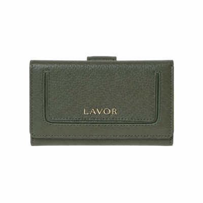 LAVOR 1-6158 Γυναικείο Δερμάτινο Πορτοφόλι Olive