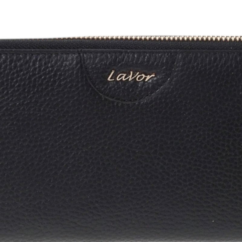 LaVor 1-6159 Γυναικείο Δερμάτινο Πορτοφόλι με Rfid Μαύρο 1-6159-BLACK - KalliopiSilver