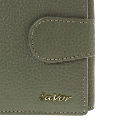 LaVor 1-6162 Γυναικείο Δερμάτινο Πορτοφόλι με Rfid Χακί 1-6162-HAKI - KalliopiSilver