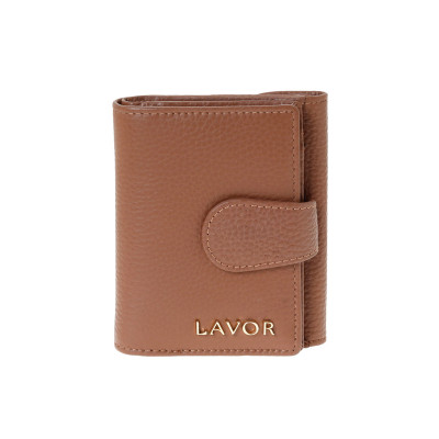 LAVOR 1-6162 Γυναικείο Δερμάτινο Πορτοφόλι Mocha