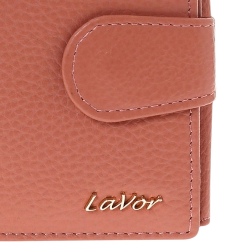 LaVor 1-6162 Γυναικείο Δερμάτινο Πορτοφόλι με Rfid Ροζ 1-6162-PINK - KalliopiSilver