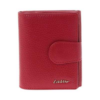 LaVor 1-6162 Γυναικείο Δερμάτινο Πορτοφόλι με Rfid Κόκκινο 1-6162-RED