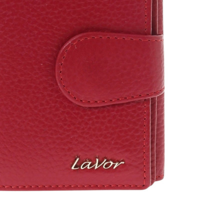 LaVor 1-6162 Γυναικείο Δερμάτινο Πορτοφόλι με Rfid Κόκκινο 1-6162-RED - KalliopiSilver