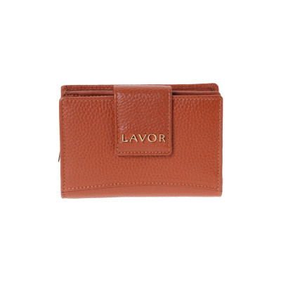 LAVOR 1-6163 Γυναικείο Δερμάτινο Πορτοφόλι Caramel