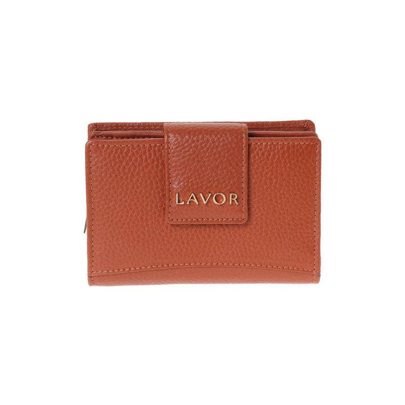 LAVOR 1-6163 Γυναικείο Δερμάτινο Πορτοφόλι Caramel