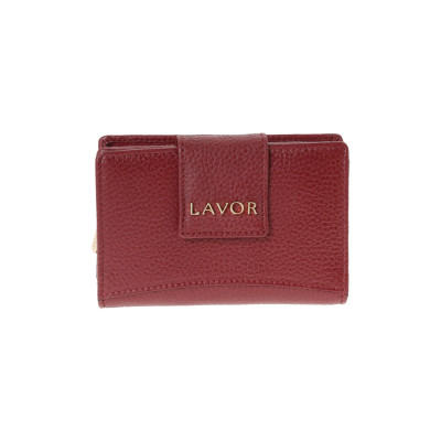 LAVOR 1-6163 Γυναικείο Δερμάτινο Πορτοφόλι Cherry
