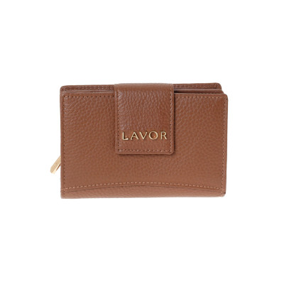 LAVOR 1-6163 Γυναικείο Δερμάτινο Πορτοφόλι Mocha