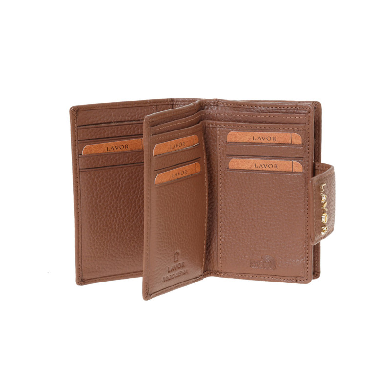 LAVOR 1-6163 Γυναικείο Δερμάτινο Πορτοφόλι Mocha LAVOR 1-6163 Γυναικείο Δερμάτινο Πορτοφόλι Mocha