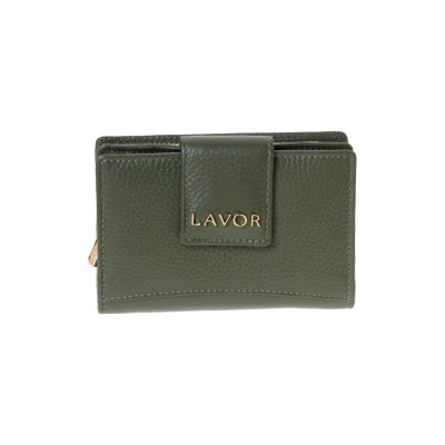 LAVOR 1-6163 Γυναικείο Δερμάτινο Πορτοφόλι Olive