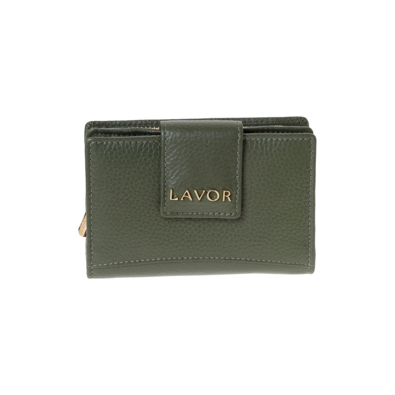 LAVOR 1-6163 Γυναικείο Δερμάτινο Πορτοφόλι Olive