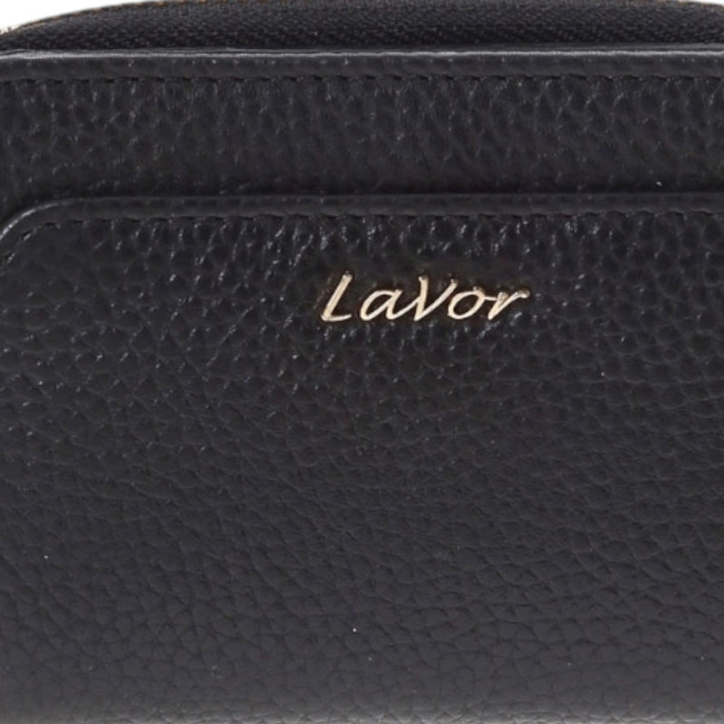 LaVor 1-6165 Γυναικείο Δερμάτινο Πορτοφόλι με Rfid Μαύρο 1-6165-BLACK - KalliopiSilver