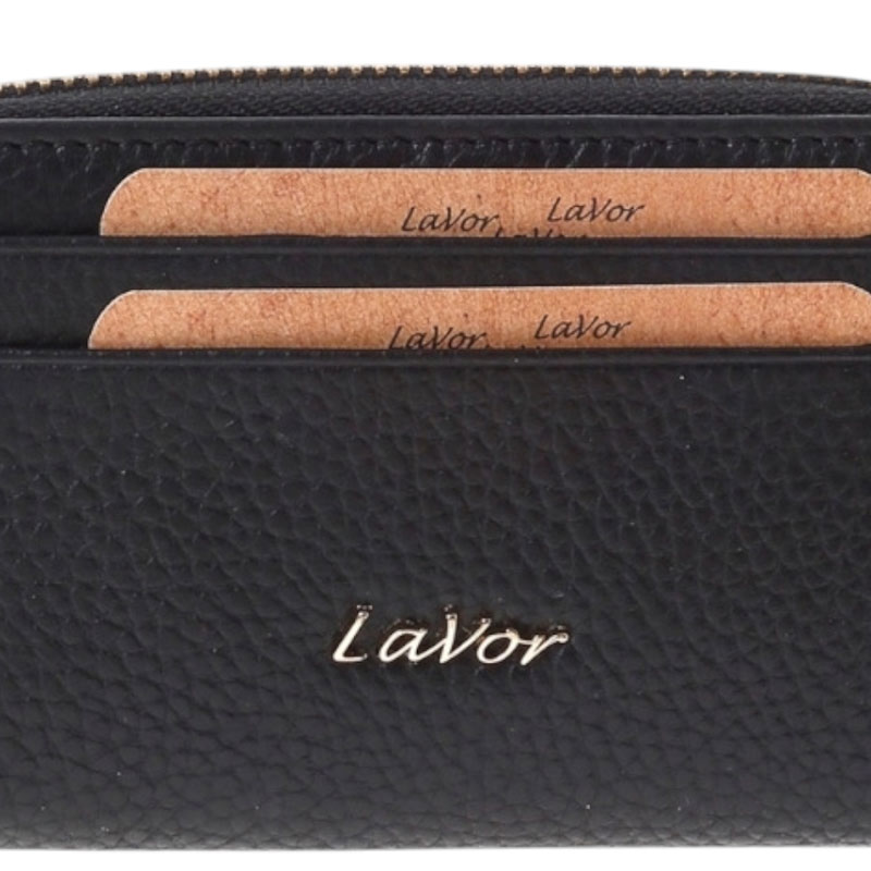 LaVor 1-6166 Γυναικείο Δερμάτινο Πορτοφόλι με Rfid Μαύρο 1-6166-BLACK - KalliopiSilver