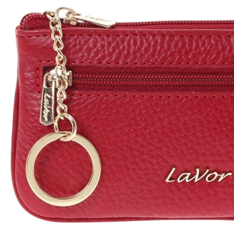 LaVor 1-6168 Γυναικείο Δερμάτινο Πορτοφόλι με Rfid Κόκκινο 1-6168-RED - KalliopiSilver