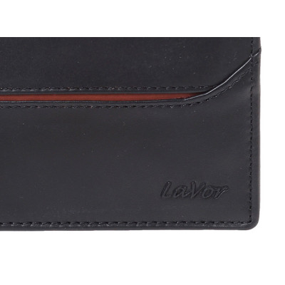 LaVor 1-6171 Ανδρικό Δερμάτινο Πορτοφόλι με RFID Μαύρο - KalliopiSilver LaVor 1-6171 Ανδρικό Δερμάτινο Πορτοφόλι με RFID Μαύρο - KalliopiSilver