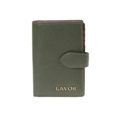 LAVOR 1-6174 Γυναικείο Δερμάτινο Πορτοφόλι Olive