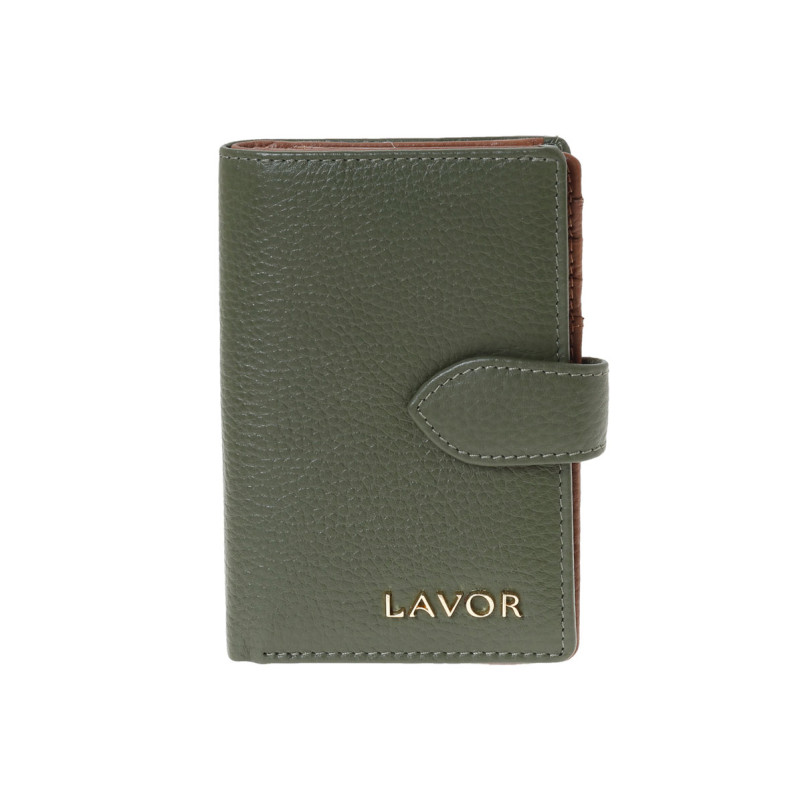 LAVOR 1-6174 Γυναικείο Δερμάτινο Πορτοφόλι Olive