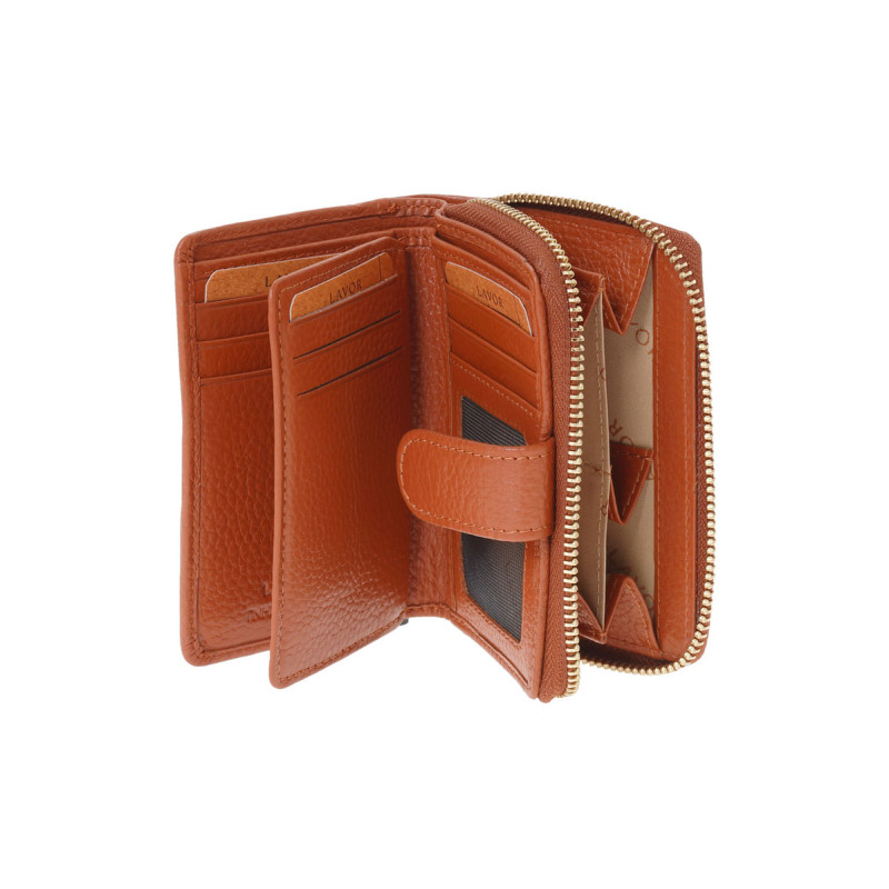 LAVOR 1-6176 Γυναικείο Δερμάτινο Πορτοφόλι Caramel LAVOR 1-6176 Γυναικείο Δερμάτινο Πορτοφόλι Caramel