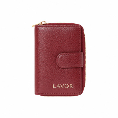 LAVOR 1-6176 Γυναικείο Δερμάτινο Πορτοφόλι Cherry