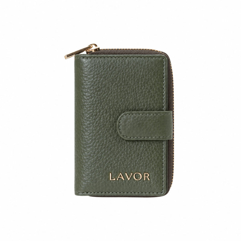 LAVOR 1-6176 Γυναικείο Δερμάτινο Πορτοφόλι Olive