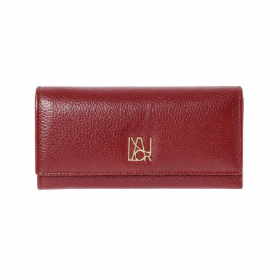 LAVOR 1-6184 Γυναικείο Δερμάτινο Πορτοφόλι Cherry