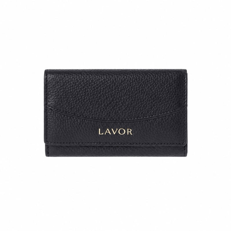 LAVOR 1-6186 Γυναικείο Δερμάτινο Πορτοφόλι Μαύρο