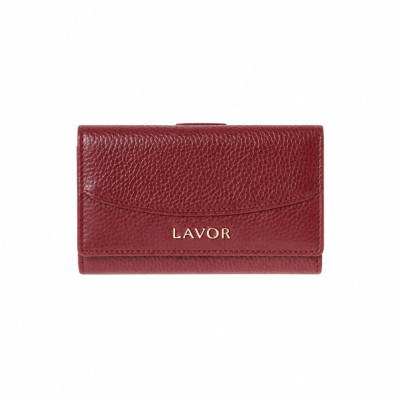LAVOR 1-6186 Γυναικείο Δερμάτινο Πορτοφόλι Cherry