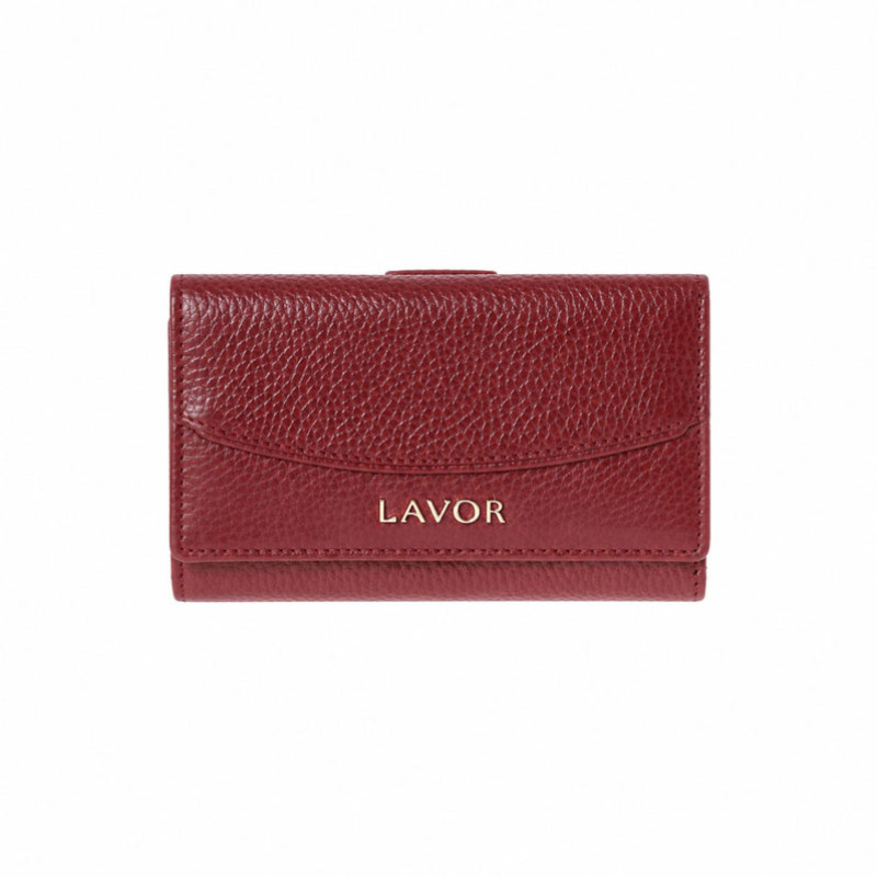 LAVOR 1-6186 Γυναικείο Δερμάτινο Πορτοφόλι Cherry