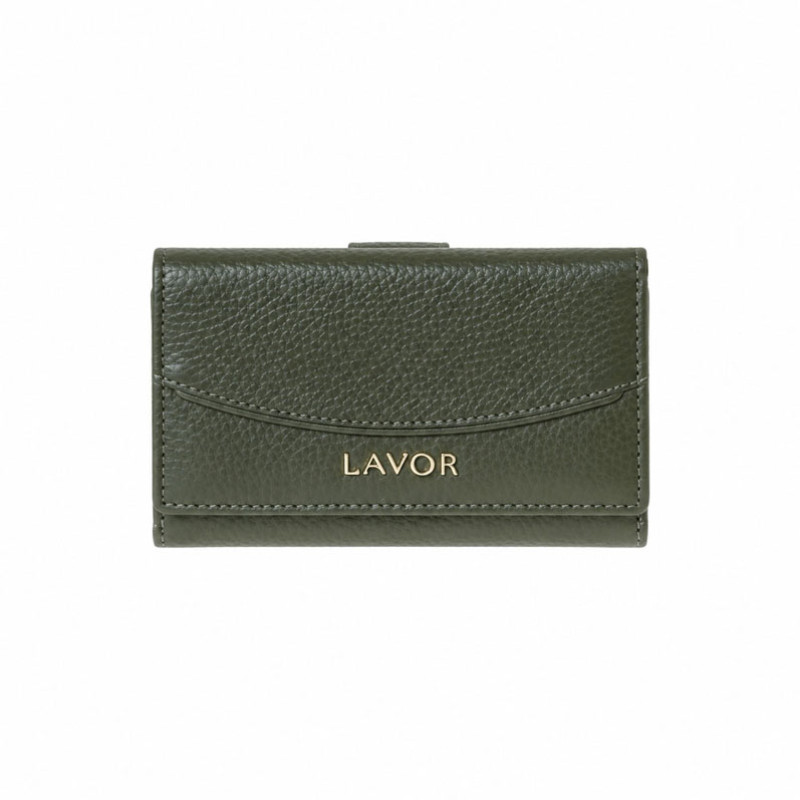 LAVOR 1-6186 Γυναικείο Δερμάτινο Πορτοφόλι Olive LAVOR 1-6186 Γυναικείο Δερμάτινο Πορτοφόλι Olive