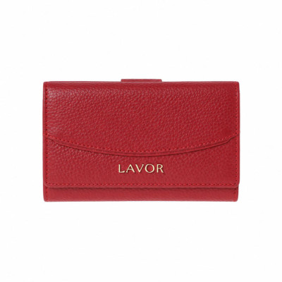 LAVOR 1-6186 Γυναικείο Δερμάτινο Πορτοφόλι Κόκκινο