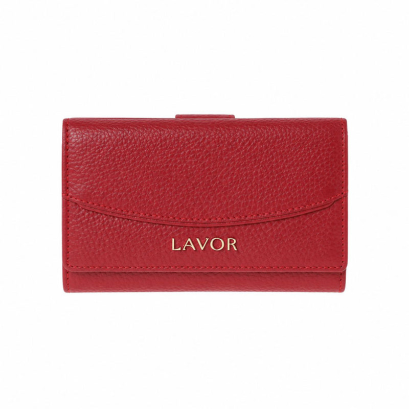 LAVOR 1-6186 Γυναικείο Δερμάτινο Πορτοφόλι Κόκκινο LAVOR 1-6186 Γυναικείο Δερμάτινο Πορτοφόλι Κόκκινο