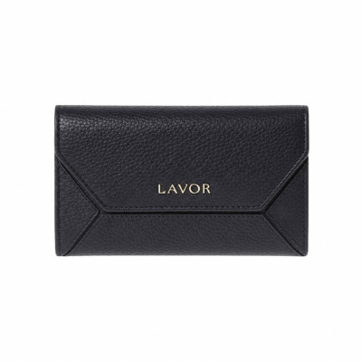 LAVOR 1-6187 Γυναικείο Δερμάτινο Πορτοφόλι Μαύρο