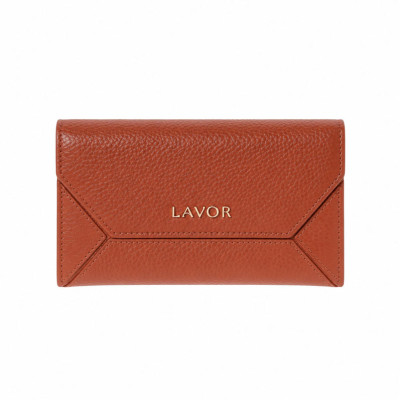 LAVOR 1-6187 Γυναικείο Δερμάτινο Πορτοφόλι Caramel