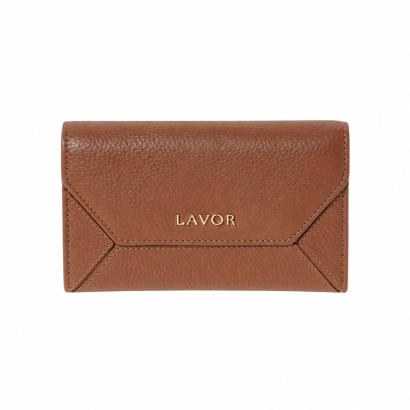 LAVOR 1-6187 Γυναικείο Δερμάτινο Πορτοφόλι Mocha