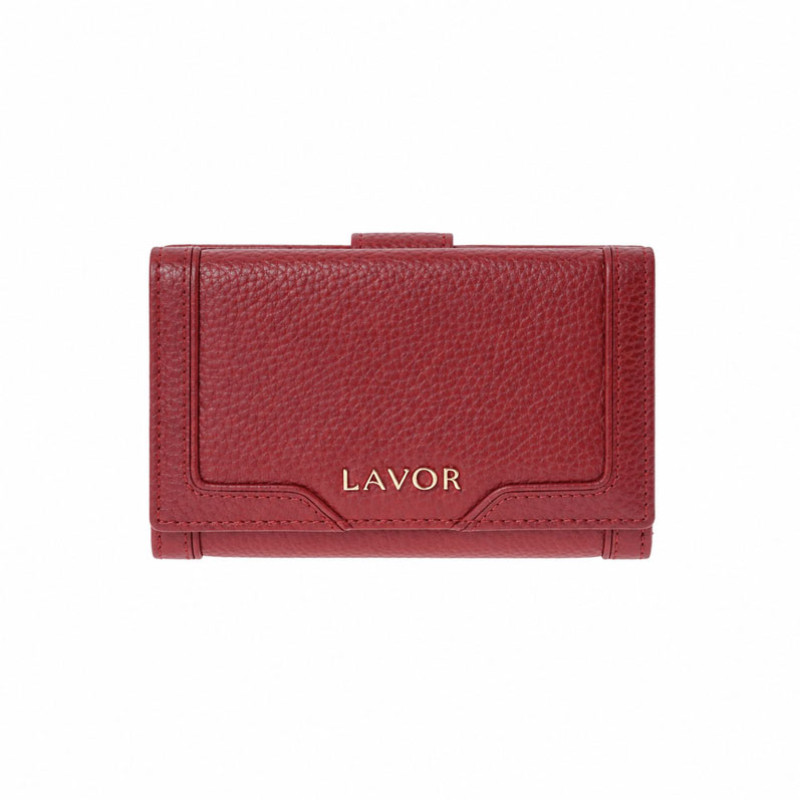 LAVOR 1-6188 Γυναικείο Δερμάτινο Πορτοφόλι Cherry