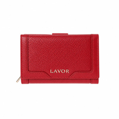 LAVOR 1-6188 Γυναικείο Δερμάτινο Πορτοφόλι Κόκκινο
