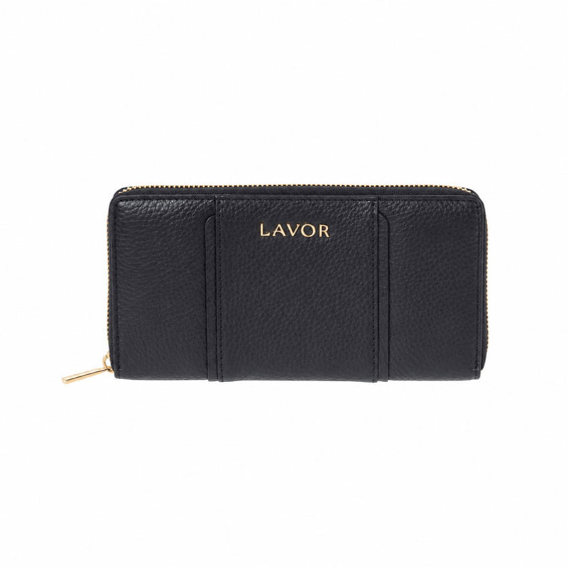 LAVOR 1-6189 Γυναικείο Δερμάτινο Πορτοφόλι Μαύρο