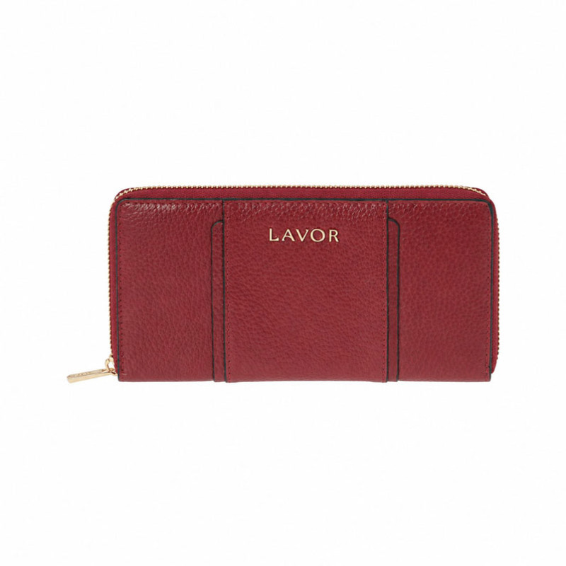 LAVOR 1-6189 Γυναικείο Δερμάτινο Πορτοφόλι Cherry