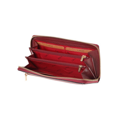 LAVOR 1-6189 Γυναικείο Δερμάτινο Πορτοφόλι Cherry