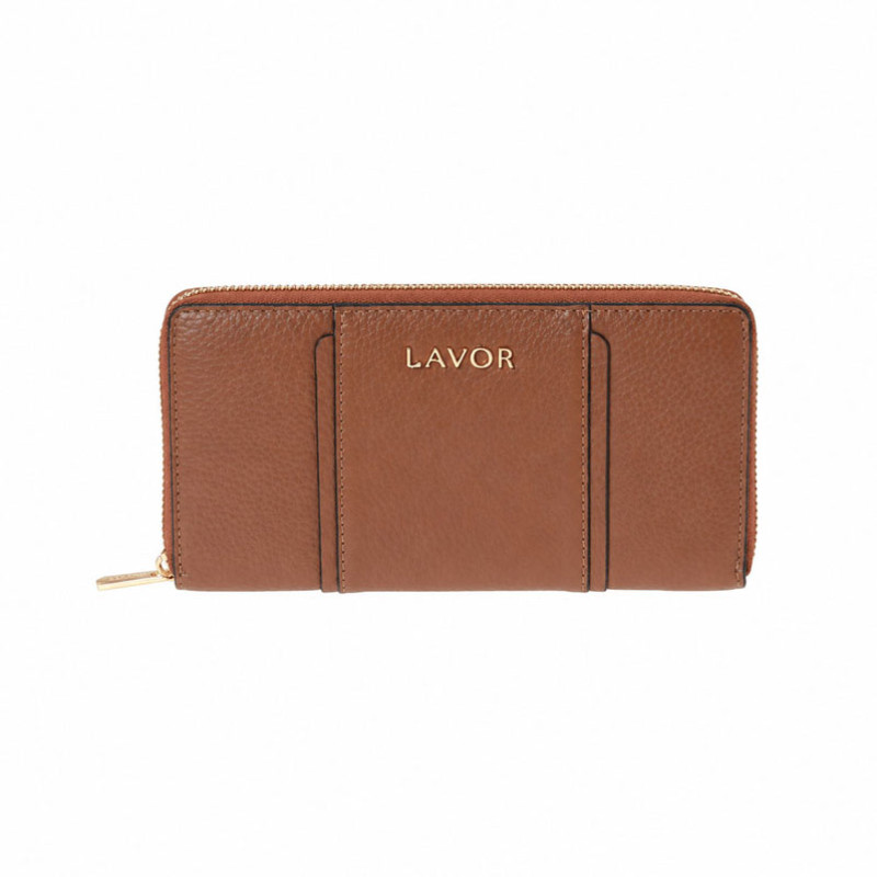 LAVOR 1-6189 Γυναικείο Δερμάτινο Πορτοφόλι Mocha