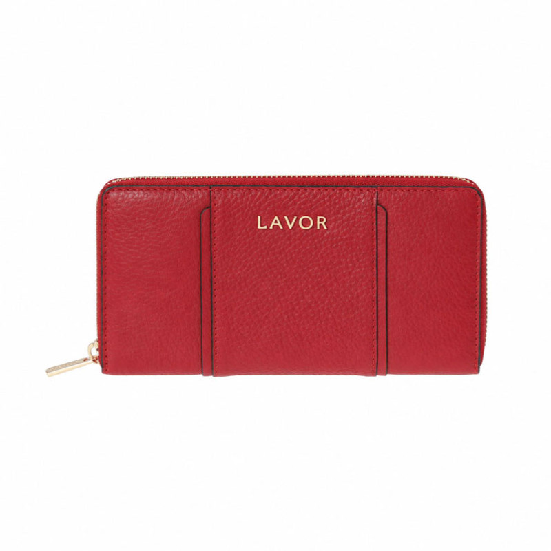 LAVOR 1-6189 Γυναικείο Δερμάτινο Πορτοφόλι Κόκκινο