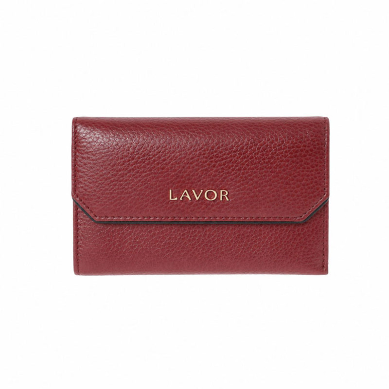LAVOR 1-6190 Γυναικείο Δερμάτινο Πορτοφόλι Cherry