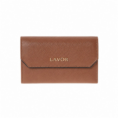 LAVOR 1-6190 Γυναικείο Δερμάτινο Πορτοφόλι Mocha