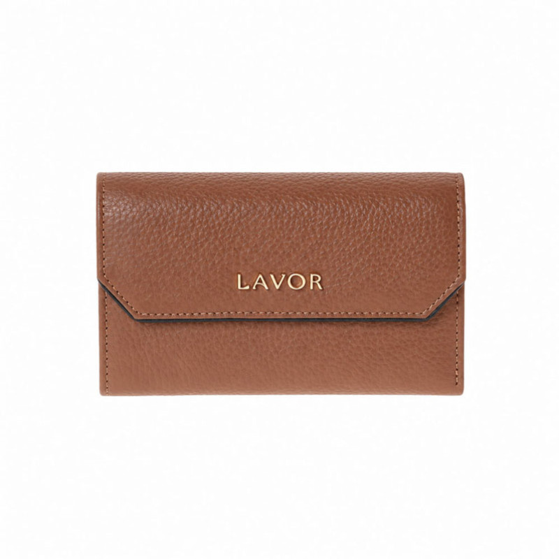LAVOR 1-6190 Γυναικείο Δερμάτινο Πορτοφόλι Mocha