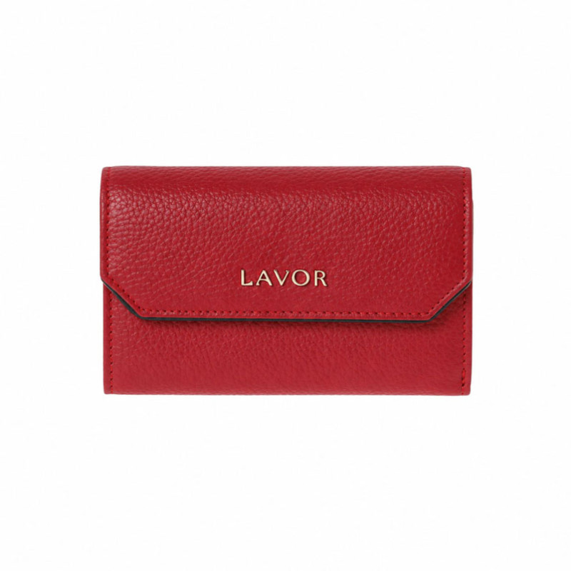 LAVOR 1-6190 Γυναικείο Δερμάτινο Πορτοφόλι Κόκκινο