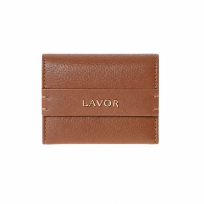 LAVOR 1-6192 Γυναικείο Δερμάτινο Πορτοφόλι Mocha