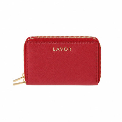 LAVOR 1-6193 Γυναικείο Δερμάτινο Πορτοφόλι Κόκκινο