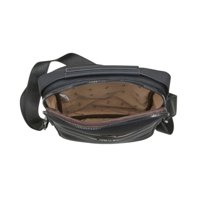 Verde Ανδρικο τσαντακι ταχυδρομου καφε 13-0160-black - KalliopiSilver