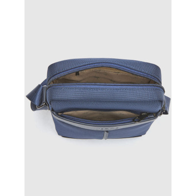 Verde Ανδρική Τσάντα Ώμου Χιαστί Μπλε 13-0174-BLUE