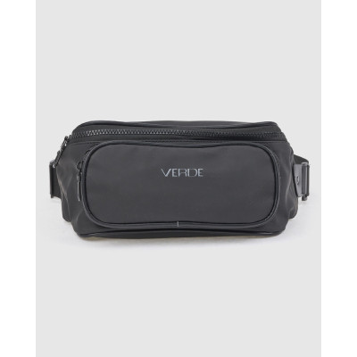 Verde Ανδρικό Τσαντάκι Μέσης Μαύρο 13-0182-BLACK