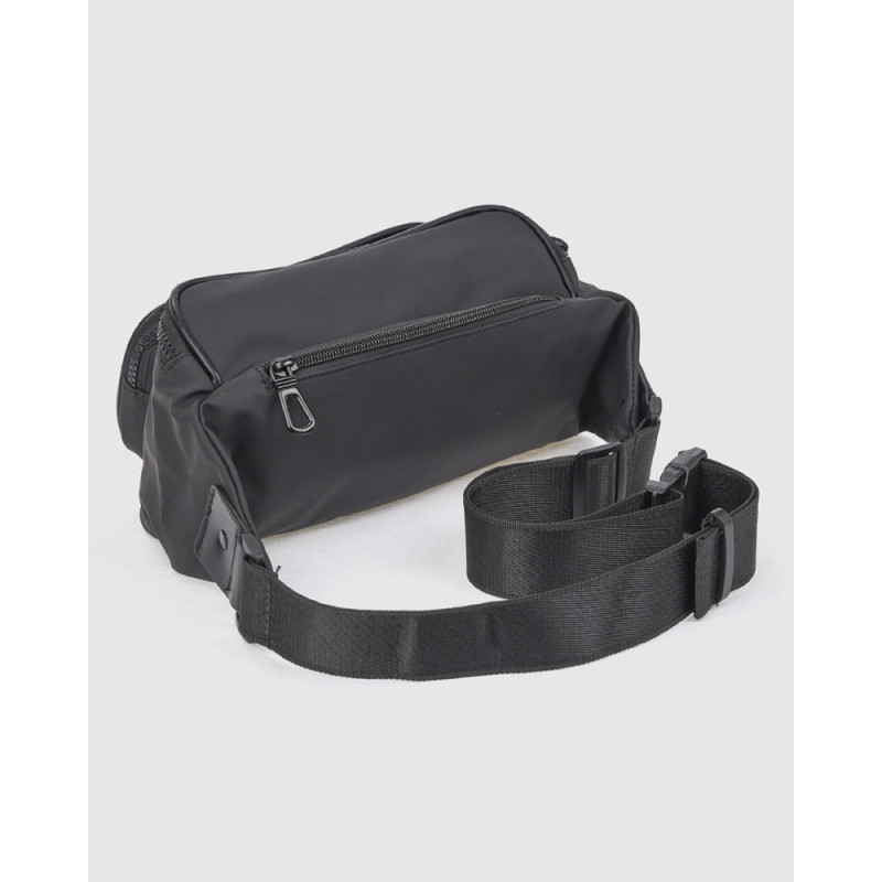 Verde Ανδρικό Τσαντάκι Μέσης Μαύρο 13-0182-BLACK